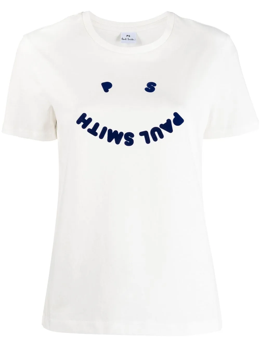 

PS Paul Smith playera con logo estampado - Blanco