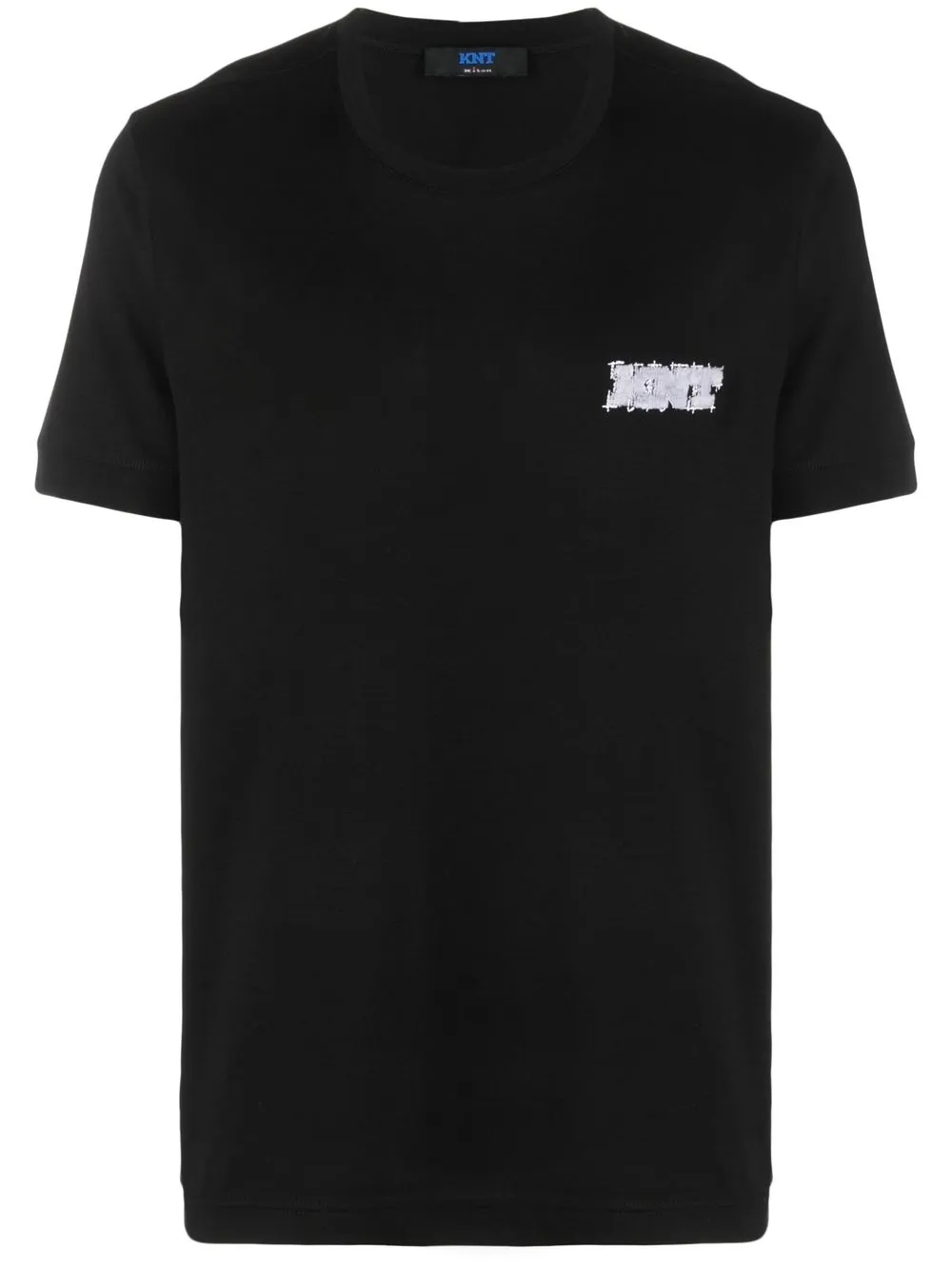 

Kiton logo-patch short-sleeve T-shirt - Black