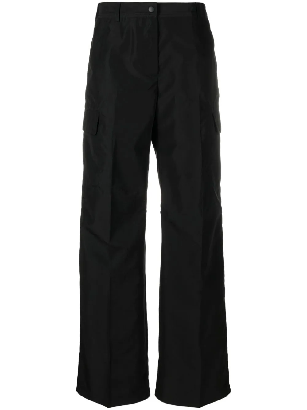 Our Legacy Wide-leg Cargo Trousers In Black
