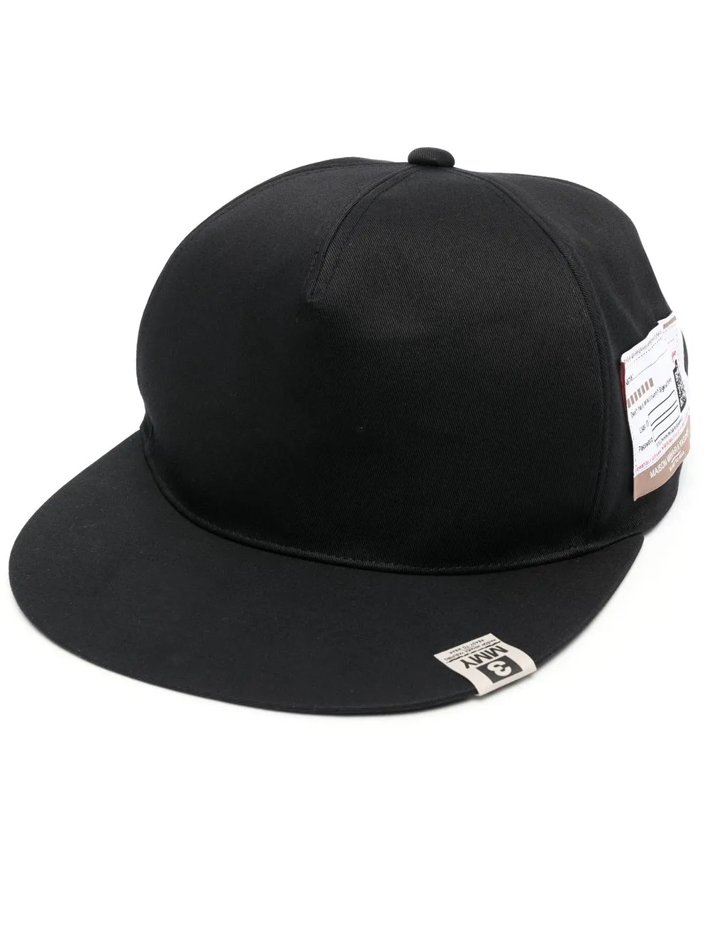 Maison Mihara Yasuhiro logo-patch flat-brim Cap - Farfetch