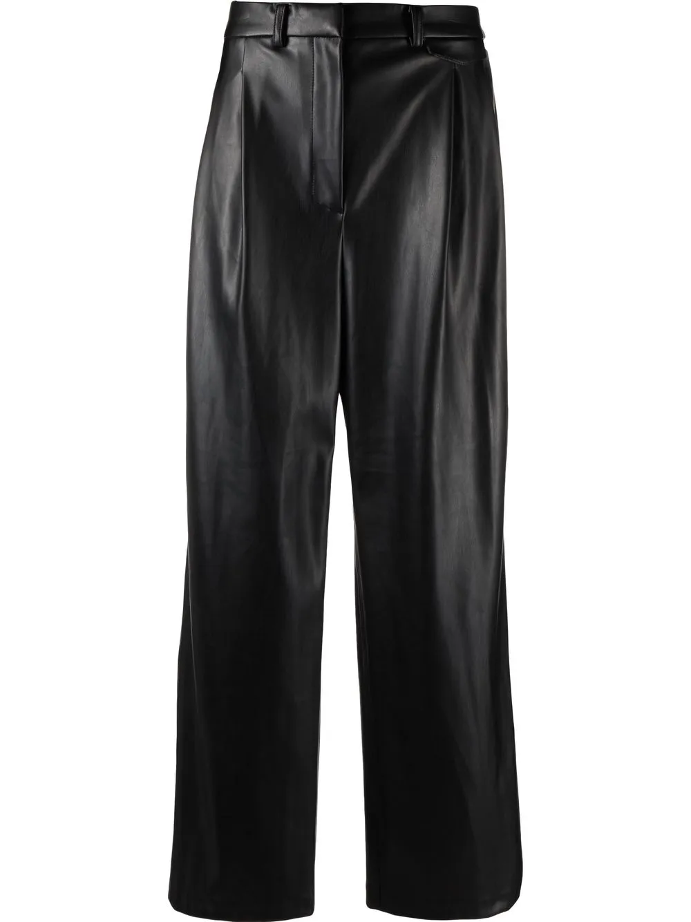 Image 1 of The Frankie Shop Pernille faux leather trousers