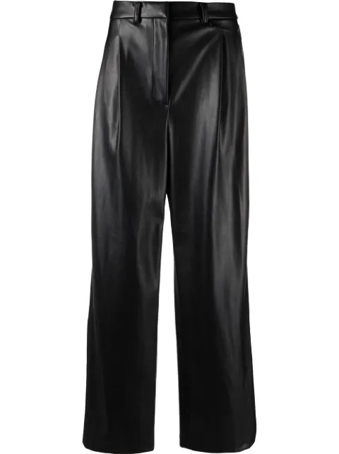 The Frankie Shop Pernille faux leather trousers