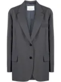 The Frankie Shop Bea single-breasted blazer - Grey