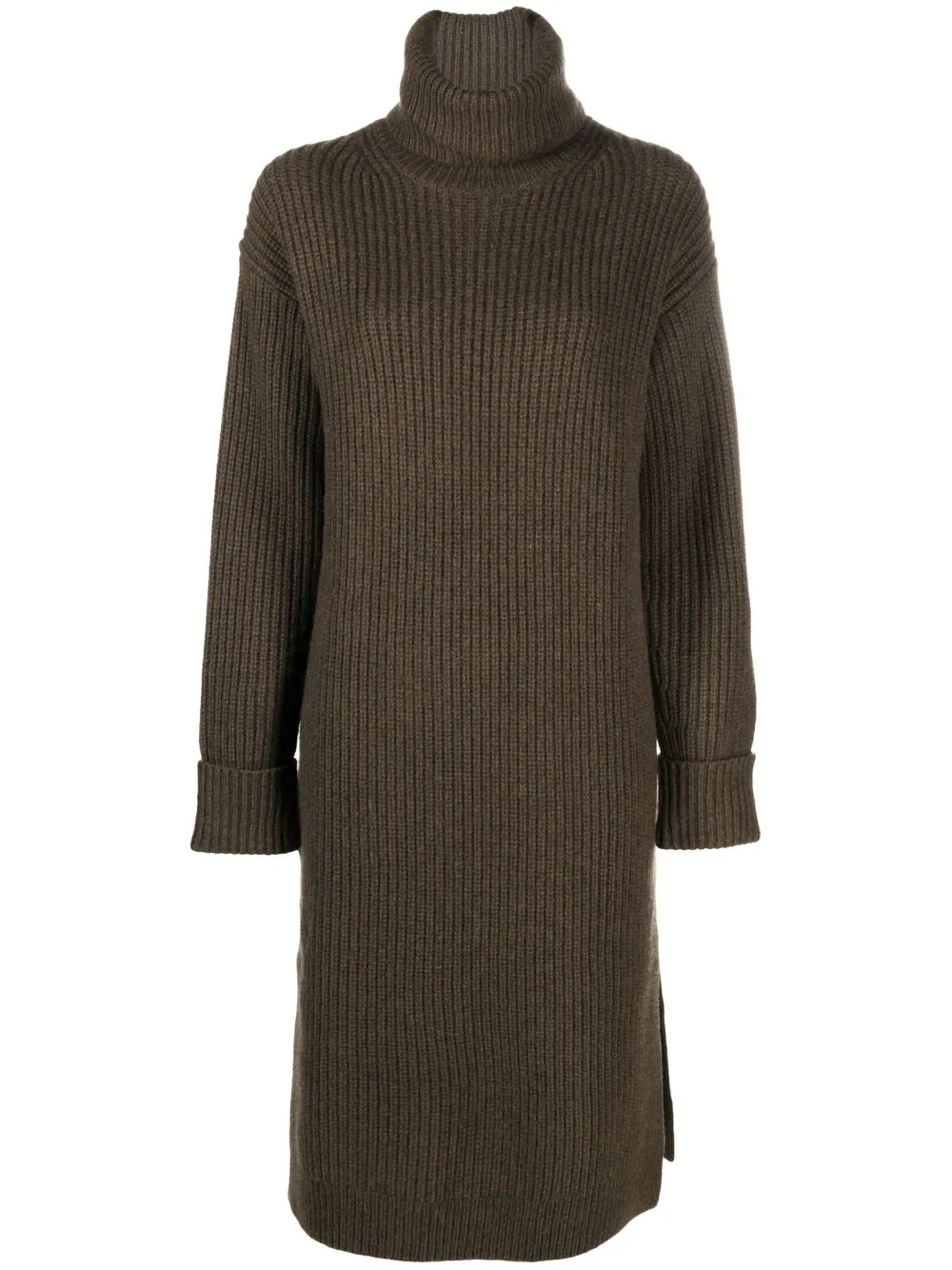 

Polo Ralph Lauren ribbed knitted midi dress - Green