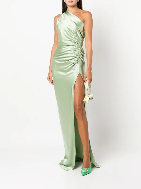 one shoulder evening dress uk WEDTREND Women One Shoulder Evening Dress with Slit Black Sheath Formal  Dress with Cape – Wedtrend UK main image 0