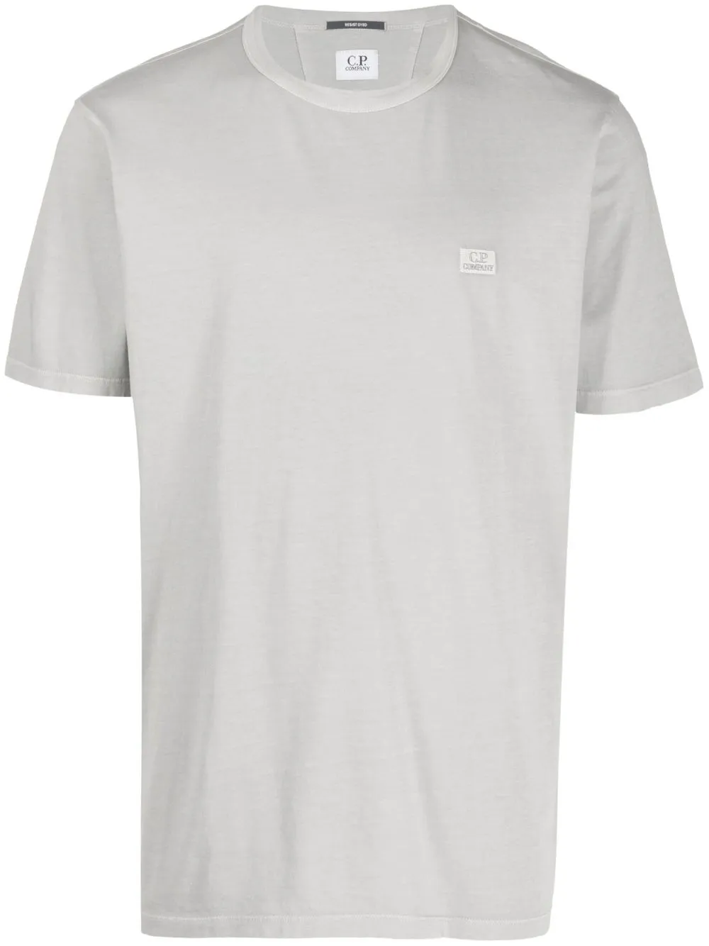 

C.P. Company playera con logo bordado - Gris