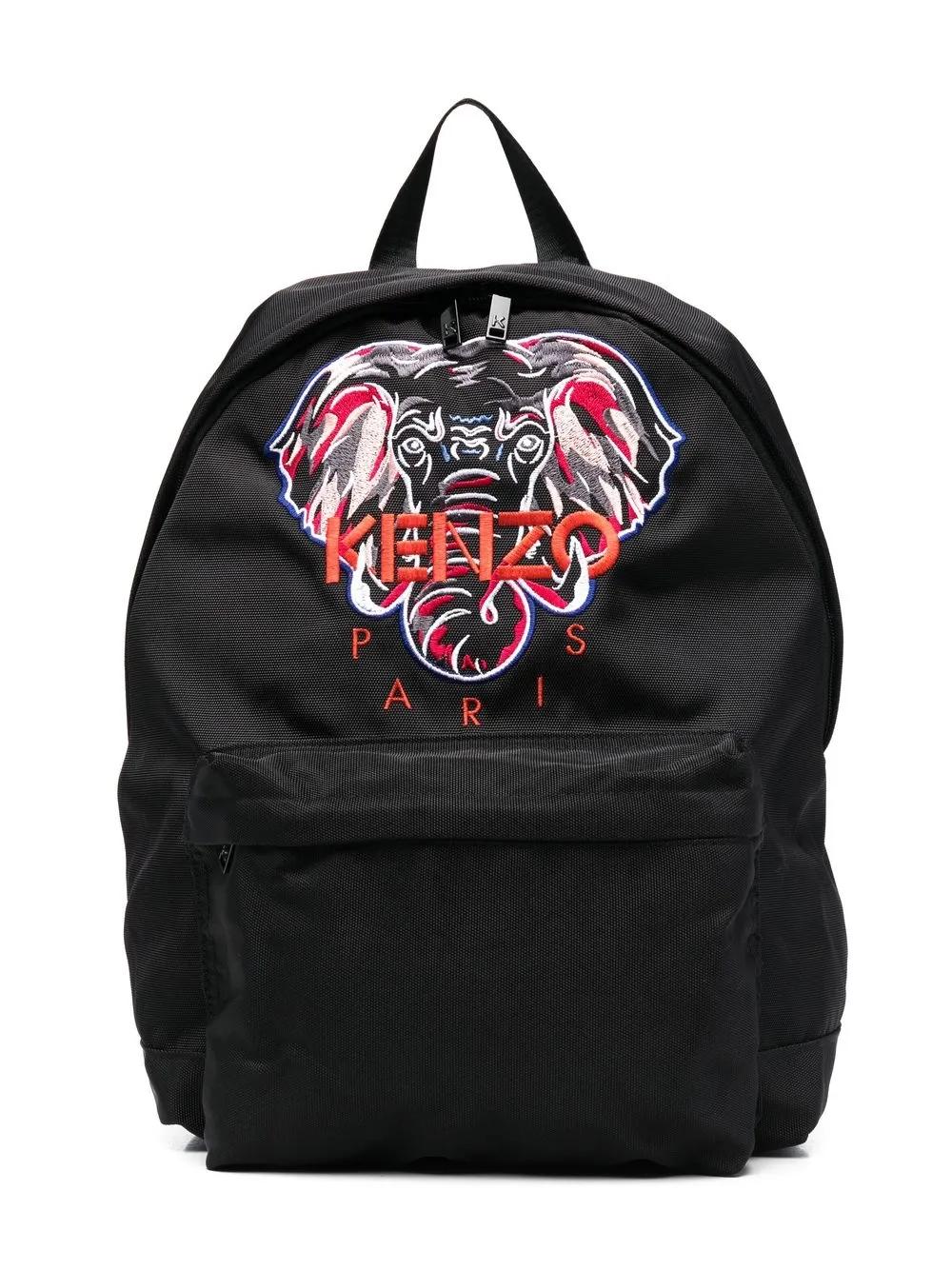 

Kenzo Kids mochila con logo bordado - Negro