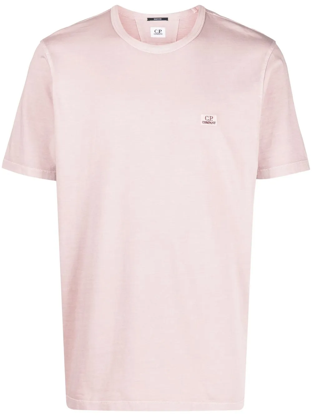 

C.P. Company playera con logo bordado - Rosado