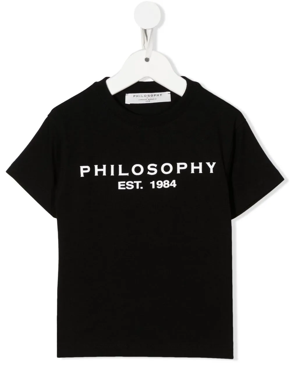 

Philosophy Di Lorenzo Serafini Kids playera con logo estampado - Negro