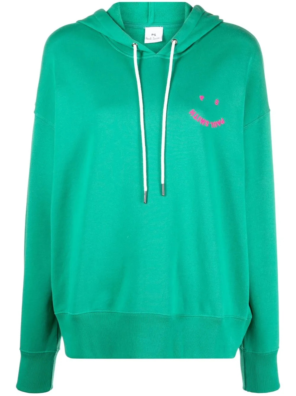 

PS Paul Smith hoodie con motivo Happy bordado - Verde