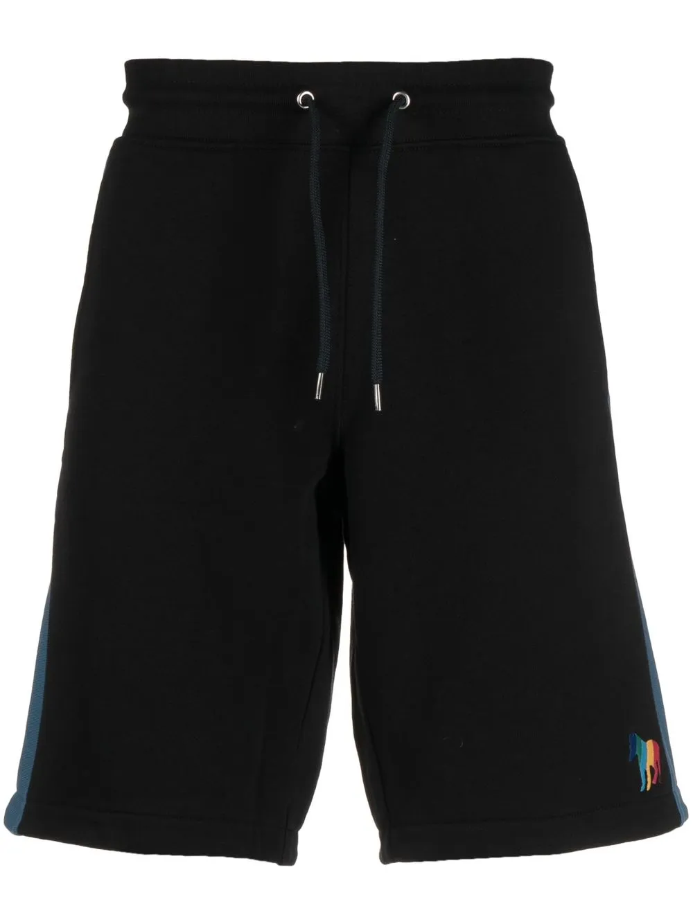 

PS Paul Smith bermudas con bordado de cebra - Negro