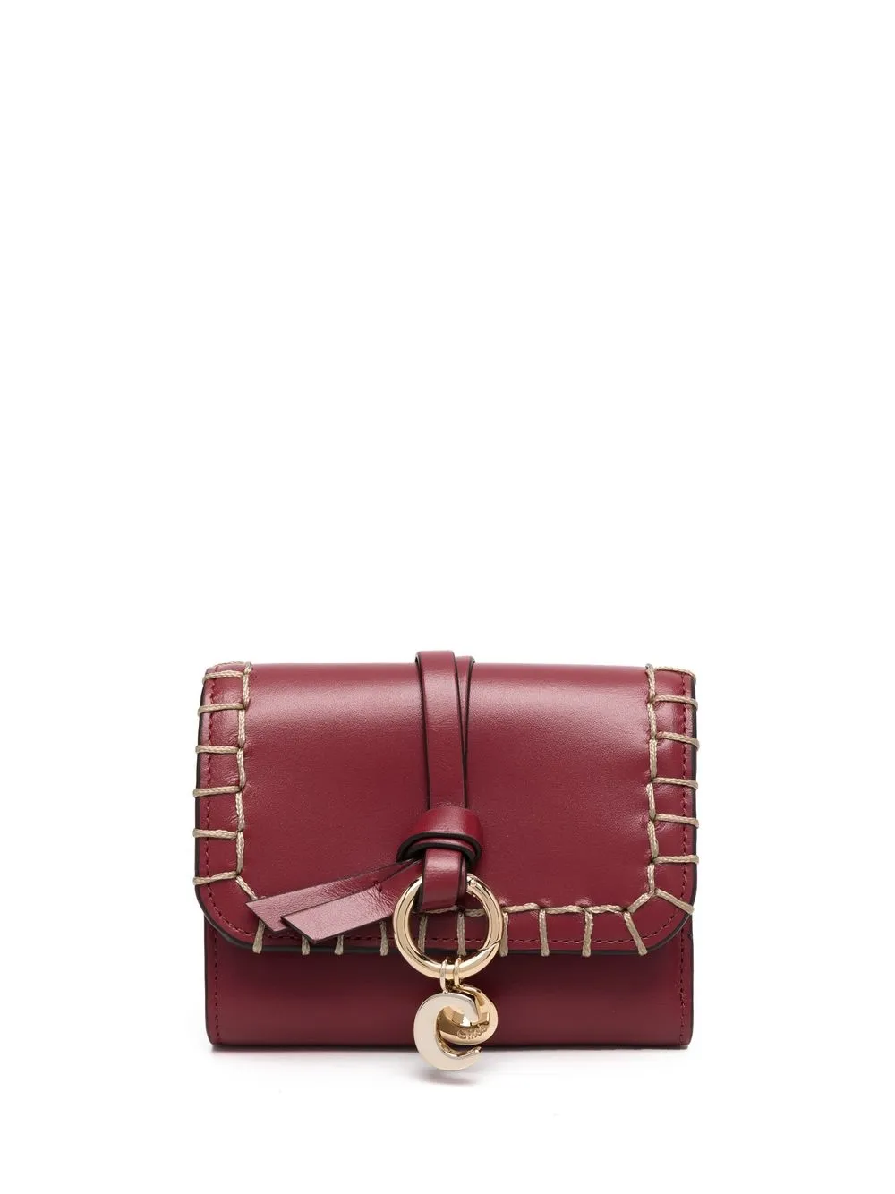 

Chloé cartera Alphabet plegable - Rojo