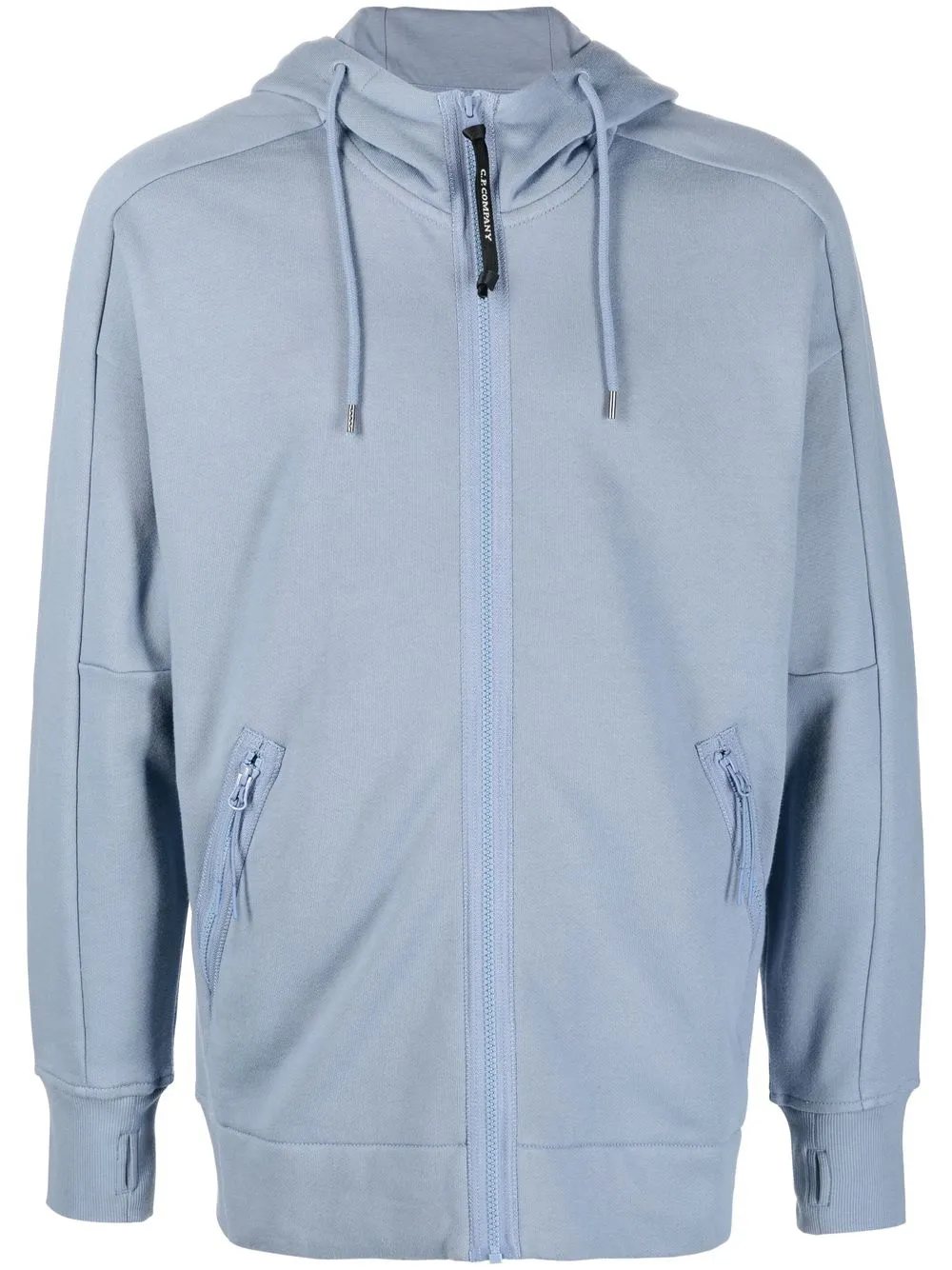 

C.P. Company hoodie con goggle - Azul