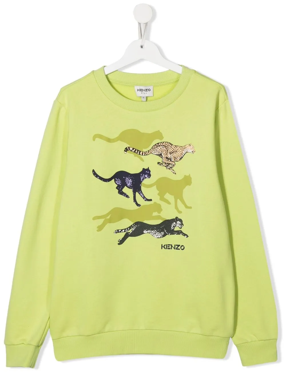 

Kenzo Kids graphic-print cotton sweatshirt - Yellow