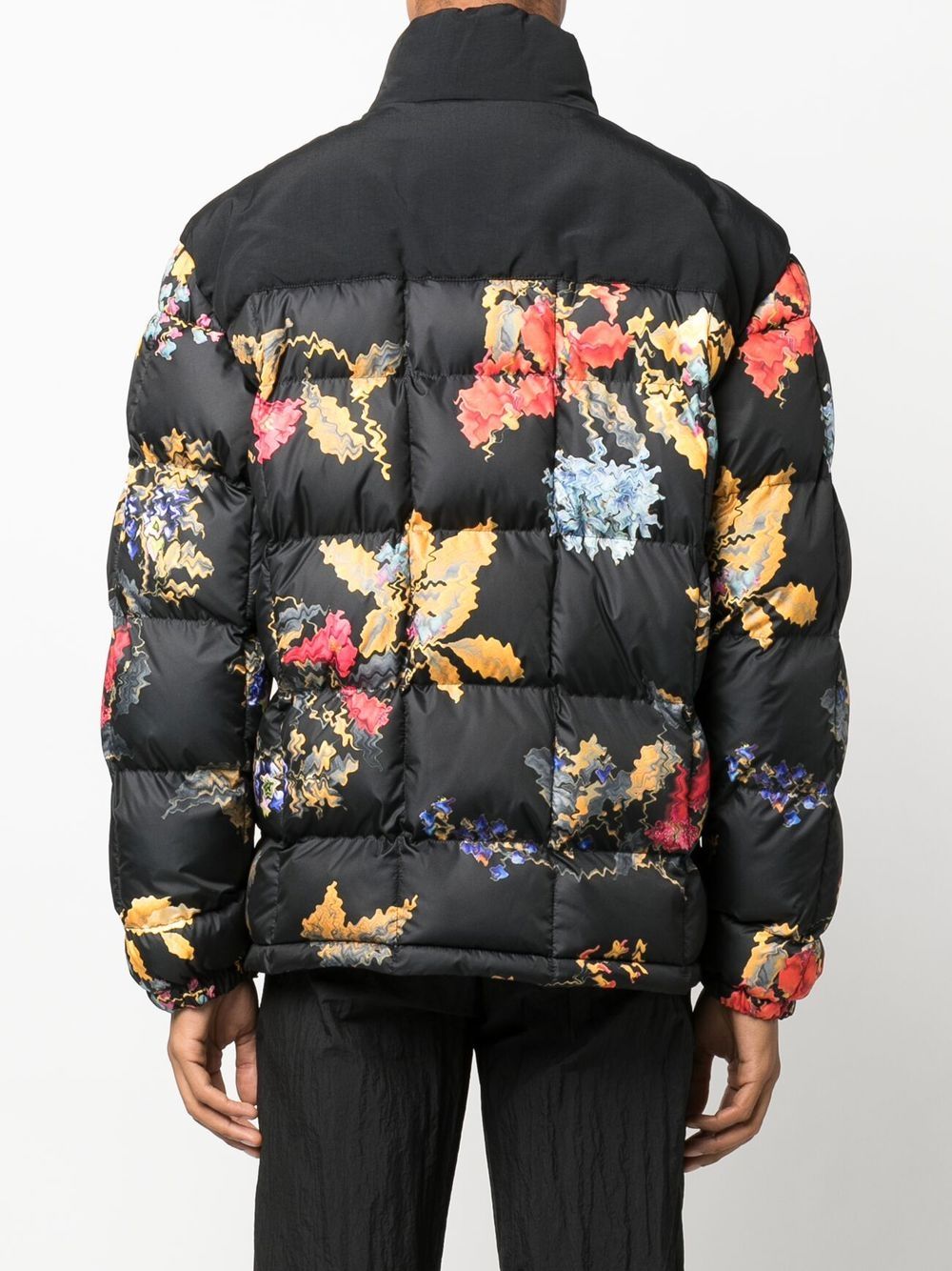 Marcelo Burlon County Of Milan floral-print Puffer Jacket - Farfetch