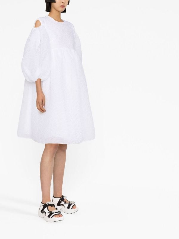 Cecilie Bahnsen Janessa puff-sleeve Dress - Farfetch