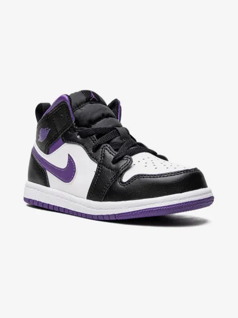 Jordan Kids Jordan 1 Mid "Dark Iris" sneakers