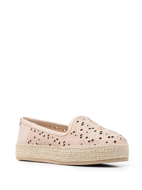 Baldinini all-over perforated-design Espadrilles - Farfetch
