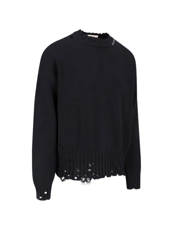 Marni Twisted プルオーバー | ブラック | FARFETCH JP