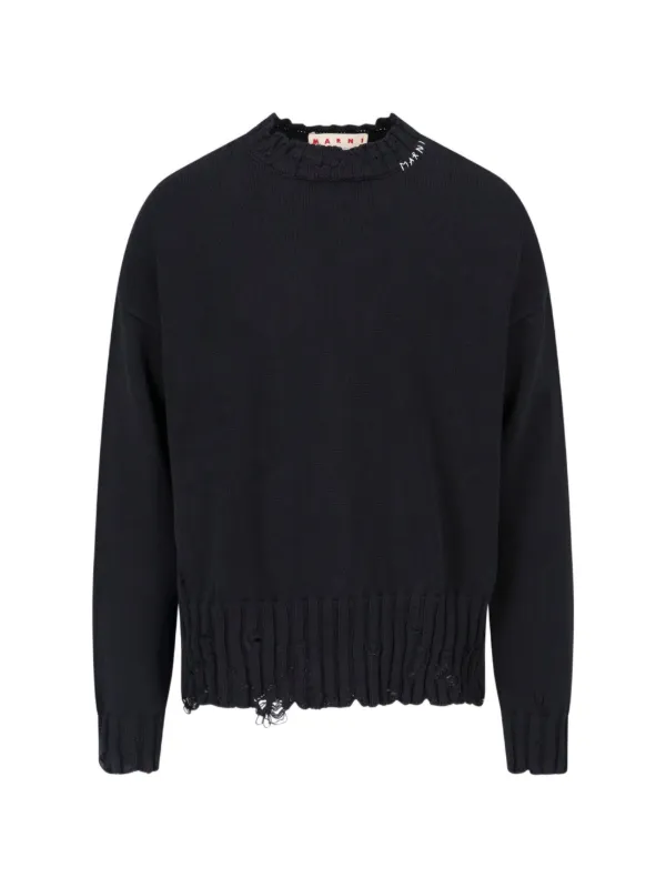 Marni Twisted プルオーバー | ブラック | FARFETCH JP