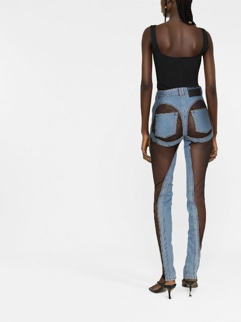 mugler skinny jeans