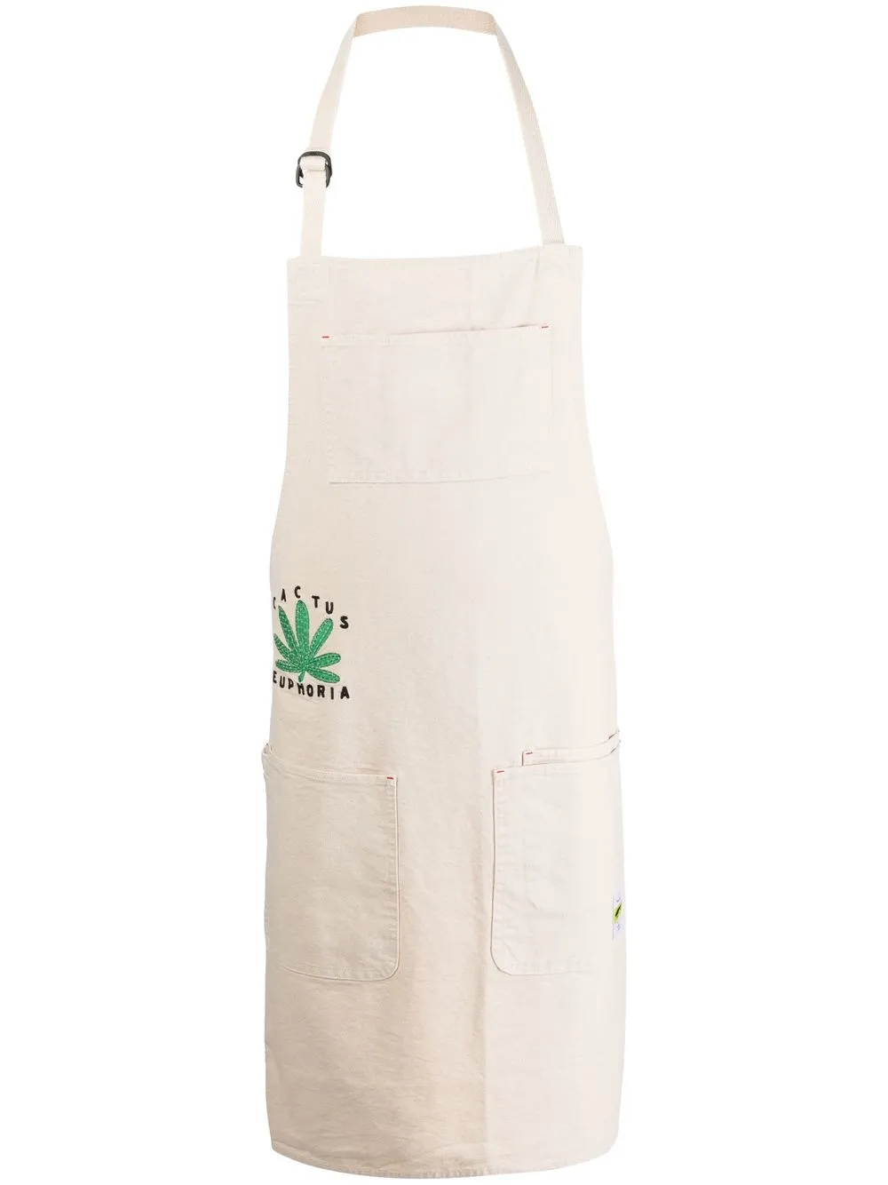 

Vans graphic-print cotton apron - Neutrals