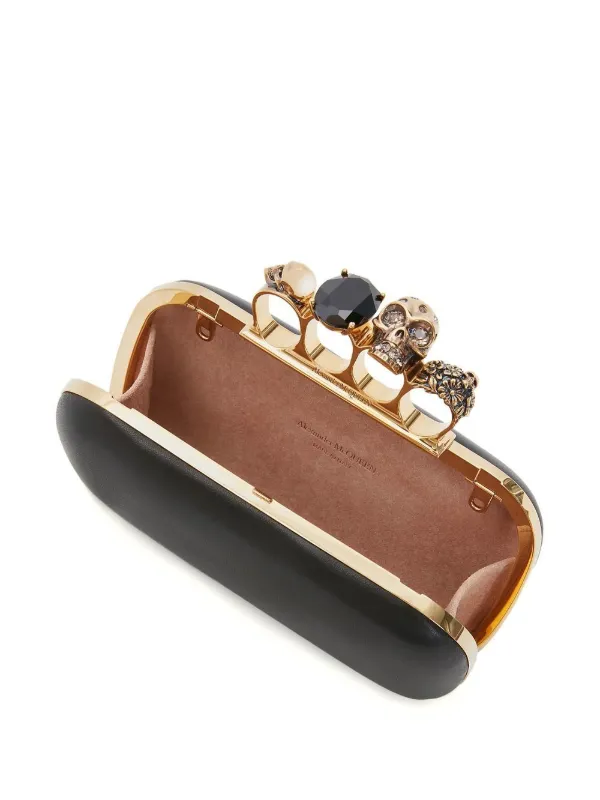 RARE skull ring clutch with chain online