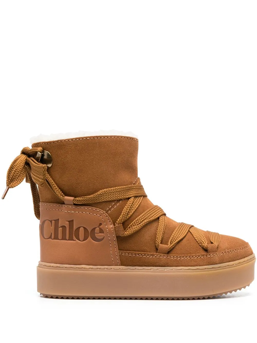 

See by Chloé Charlee suede ankle boots - Brown