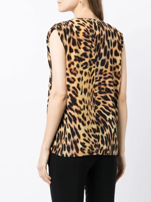 【関税&送料込】Stella Mccartney Top With Animal Pattern ADIDAS BY STELLA MCCARTNEY ANIMAL PRINT TRACK TOP, Splashs07