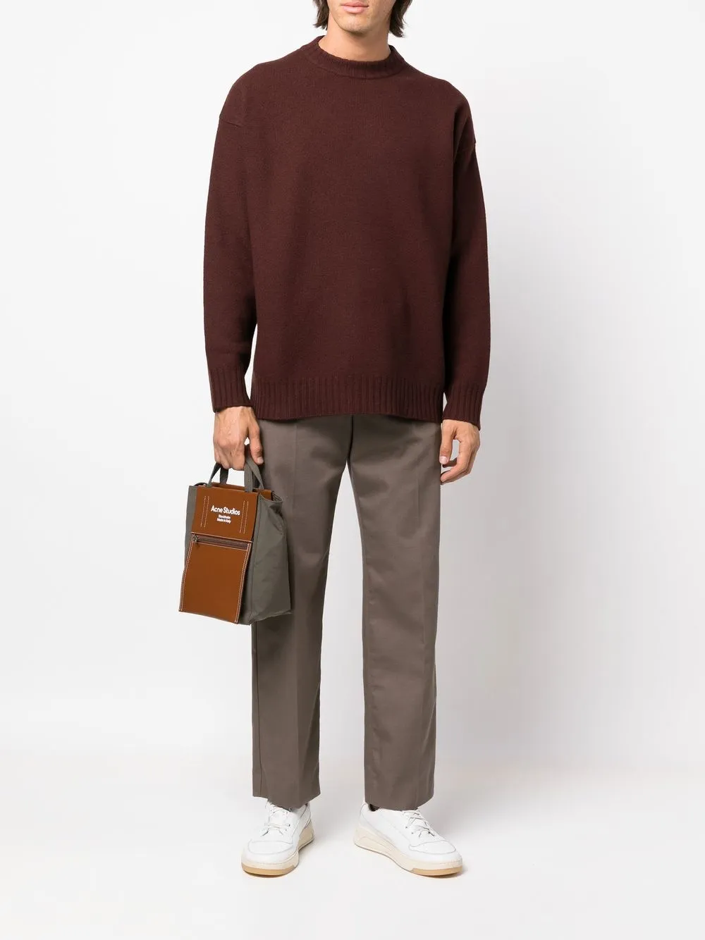 Jil Sander 圆领针织毛衣 | 毛衣 | Image 2