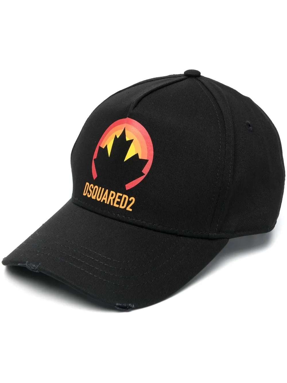 

Dsquared2 gorra con logo estampado - Negro