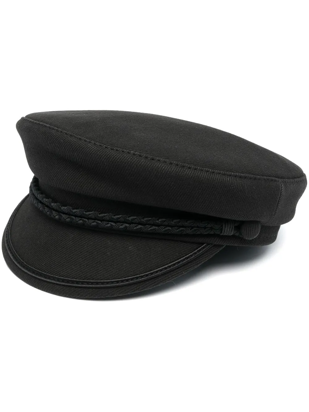 

Ruslan Baginskiy baker boy silk hat - Black