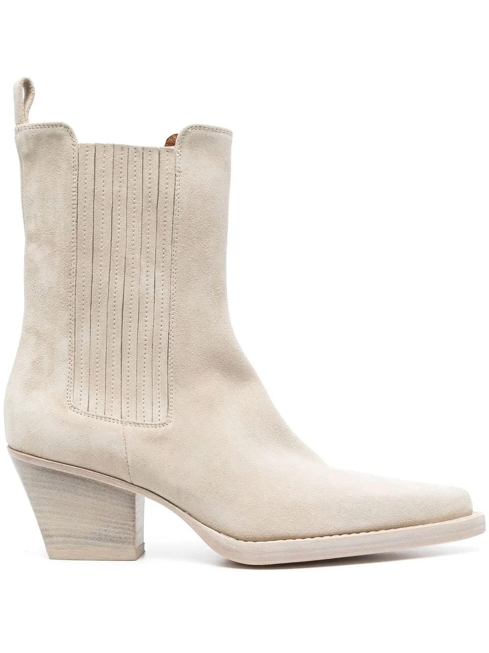 

Paris Texas elasticated side-panel ankle boots - Neutrals