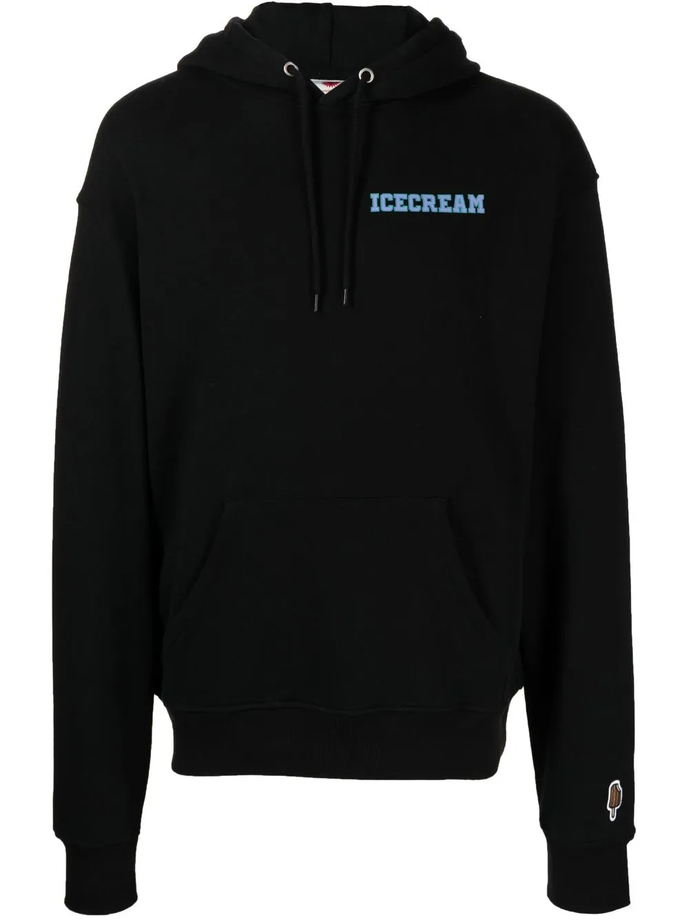 

ICECREAM hoodie con logo estampado - Negro