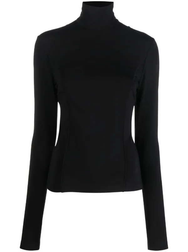 Givenchy Asymmetric Cut-out Top in Black