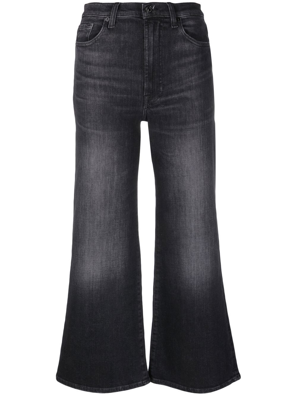 

7 For All Mankind jeans Jo acampanados - Negro