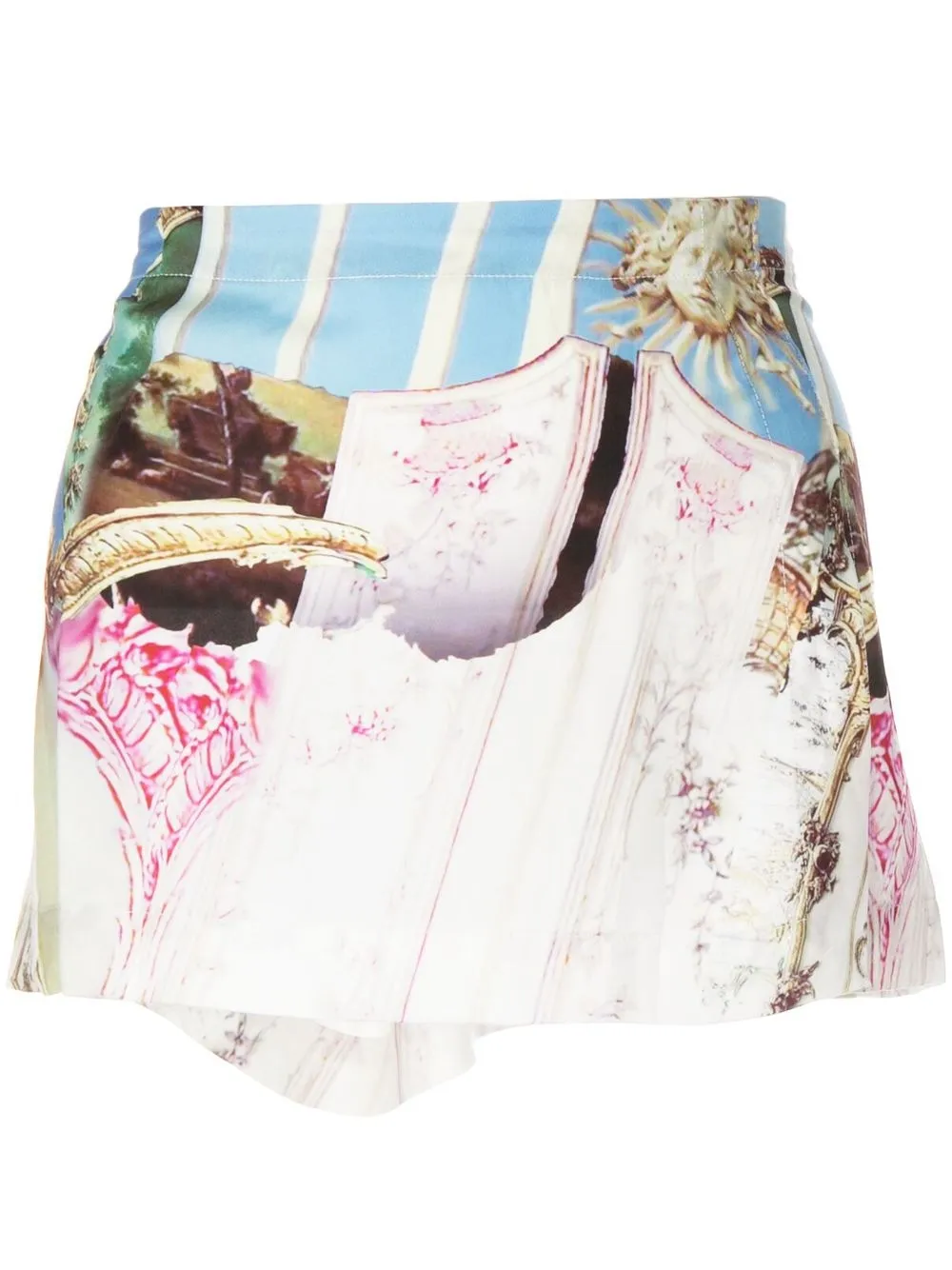 

Miaou Baroque Micro mini skirt - Multicolour