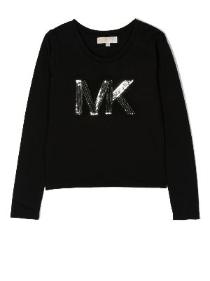 Michael kors sequin t cheap shirt