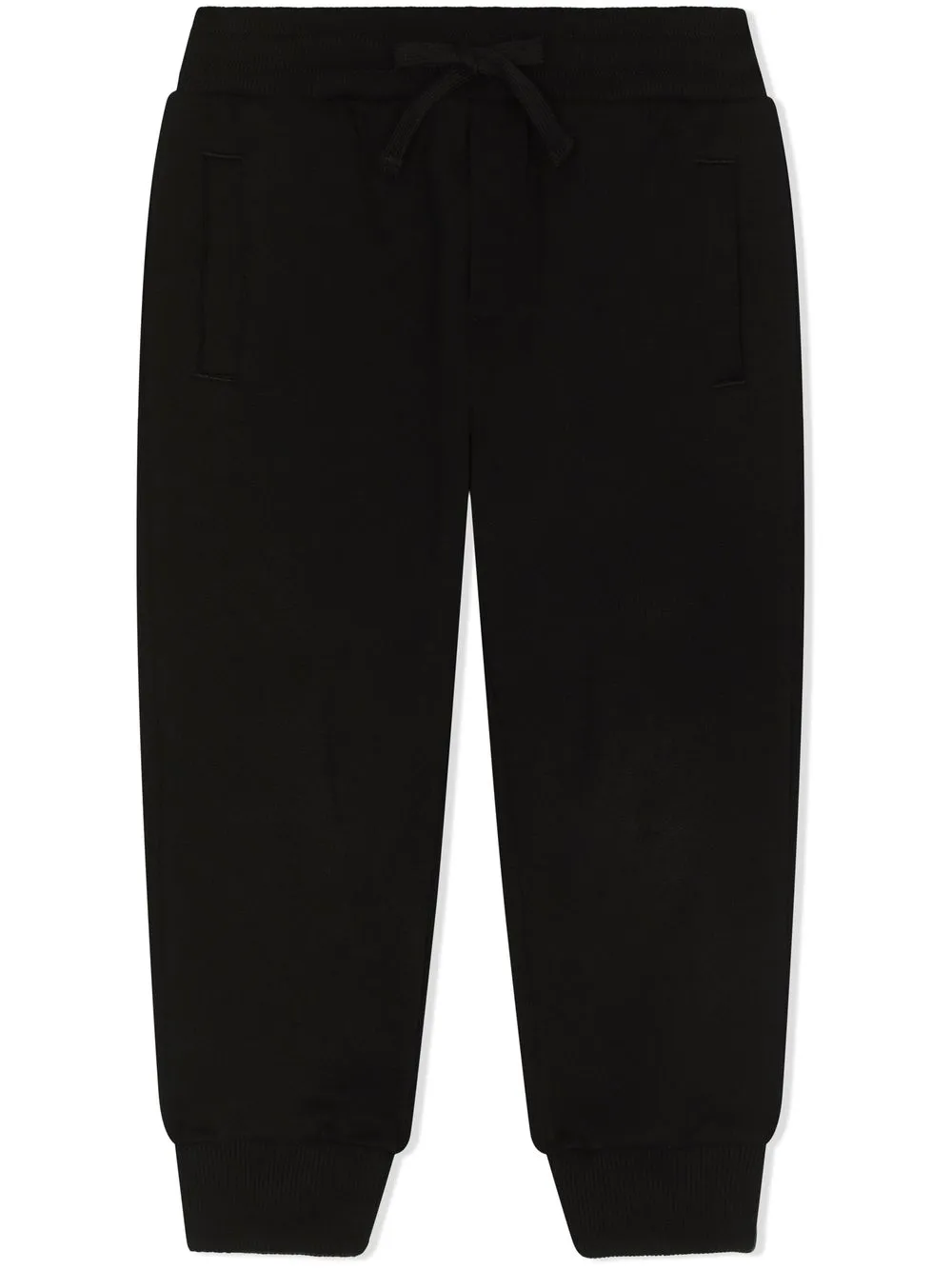 

Dolce & Gabbana Kids pants con cordones en la pretina - Negro