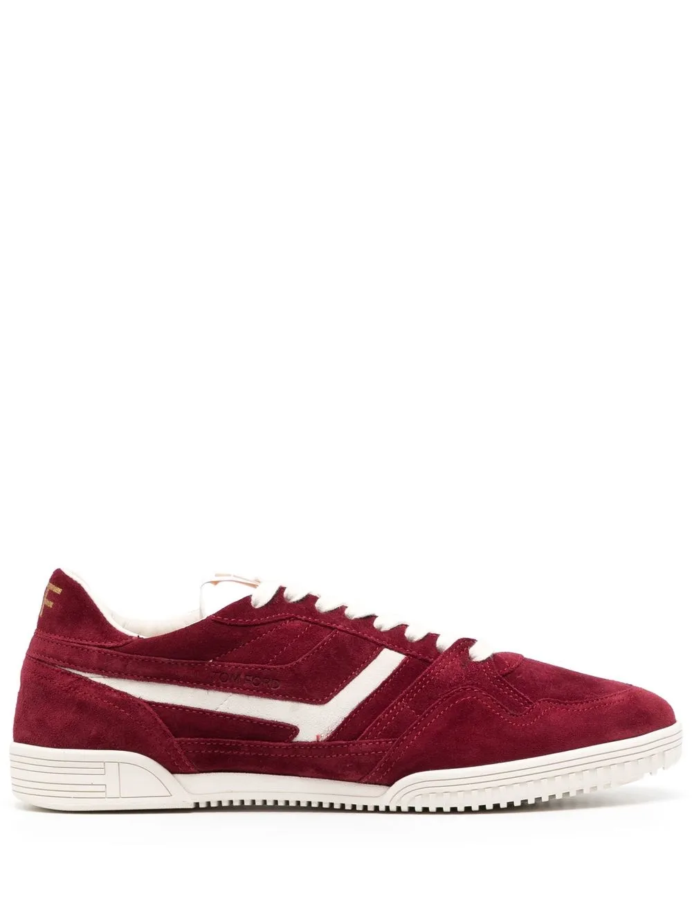 

TOM FORD embossed-logo detail low-top sneakers - Red