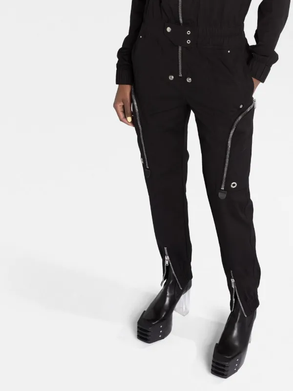 Rick Owens zip-up stretch-cotton Jumpsuit - Farfetch