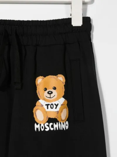 Teddy Bear-print track pants | Moschino 