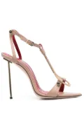 HARDOT chain-detail high-heel sandals - Neutrals