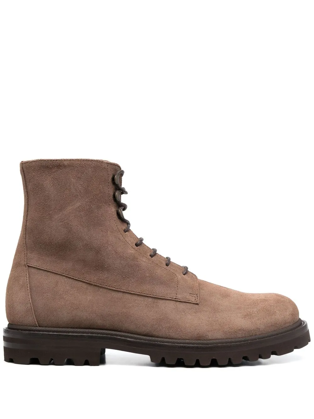 

Brunello Cucinelli botines con agujetas - Marrón