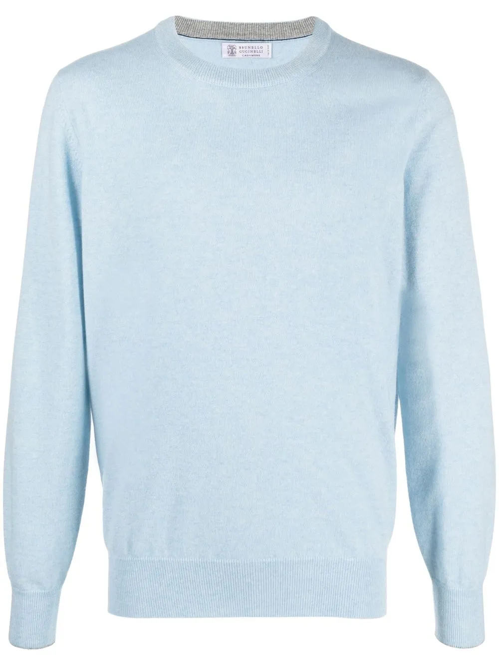 

Brunello Cucinelli fine-knit cashmere jumper - Blue