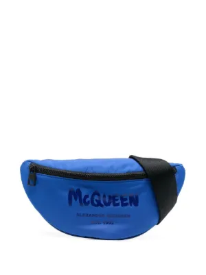 Farfetch Accessori Borse Marsupi Blu Marsupio con stampa 