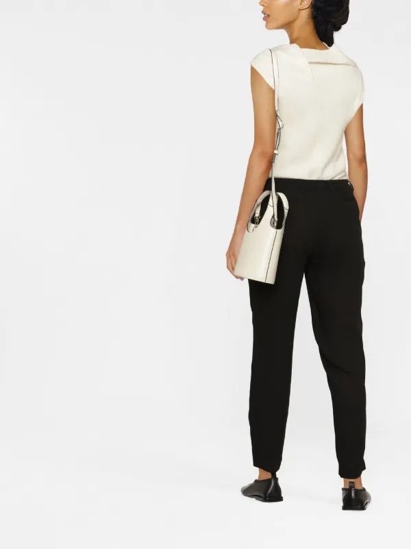Fabiana Filippi high-waist Tapered Trousers | Black