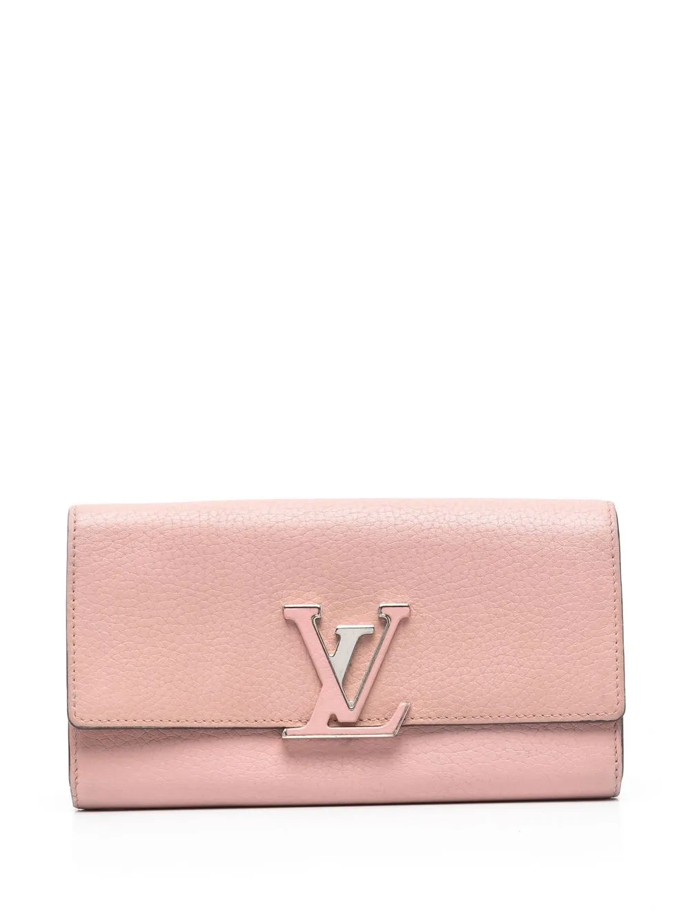 

Louis Vuitton cartera continental Capucines 2018 pre-owned - Rosado