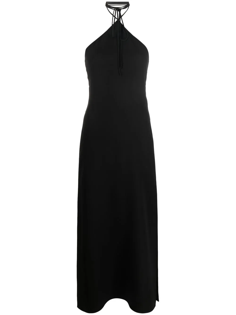 

Valentino halterneck sleeveless dress - Black
