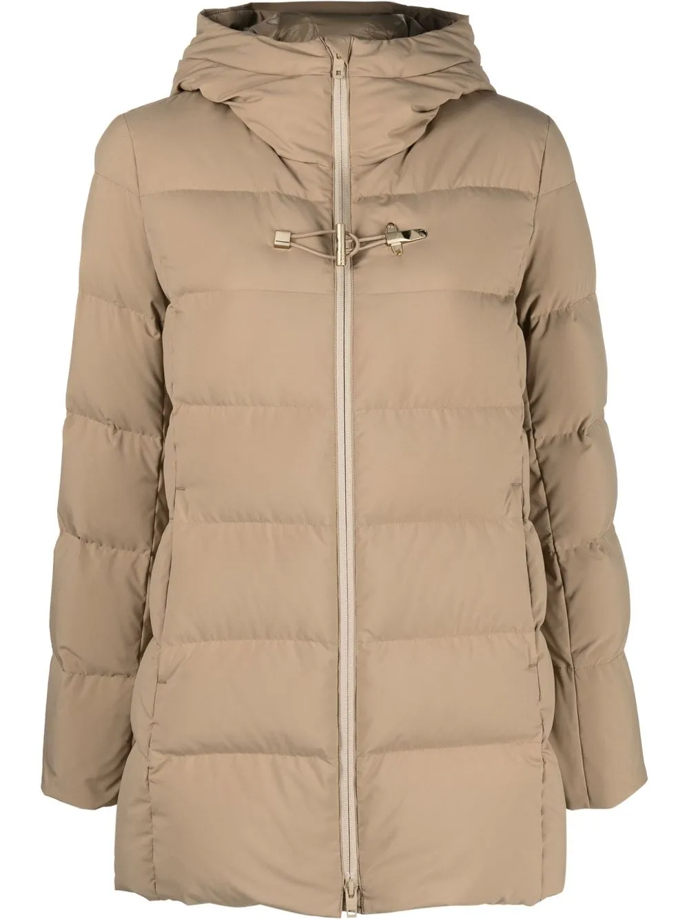 

Fay zip-fastening padded jacket - Neutrals